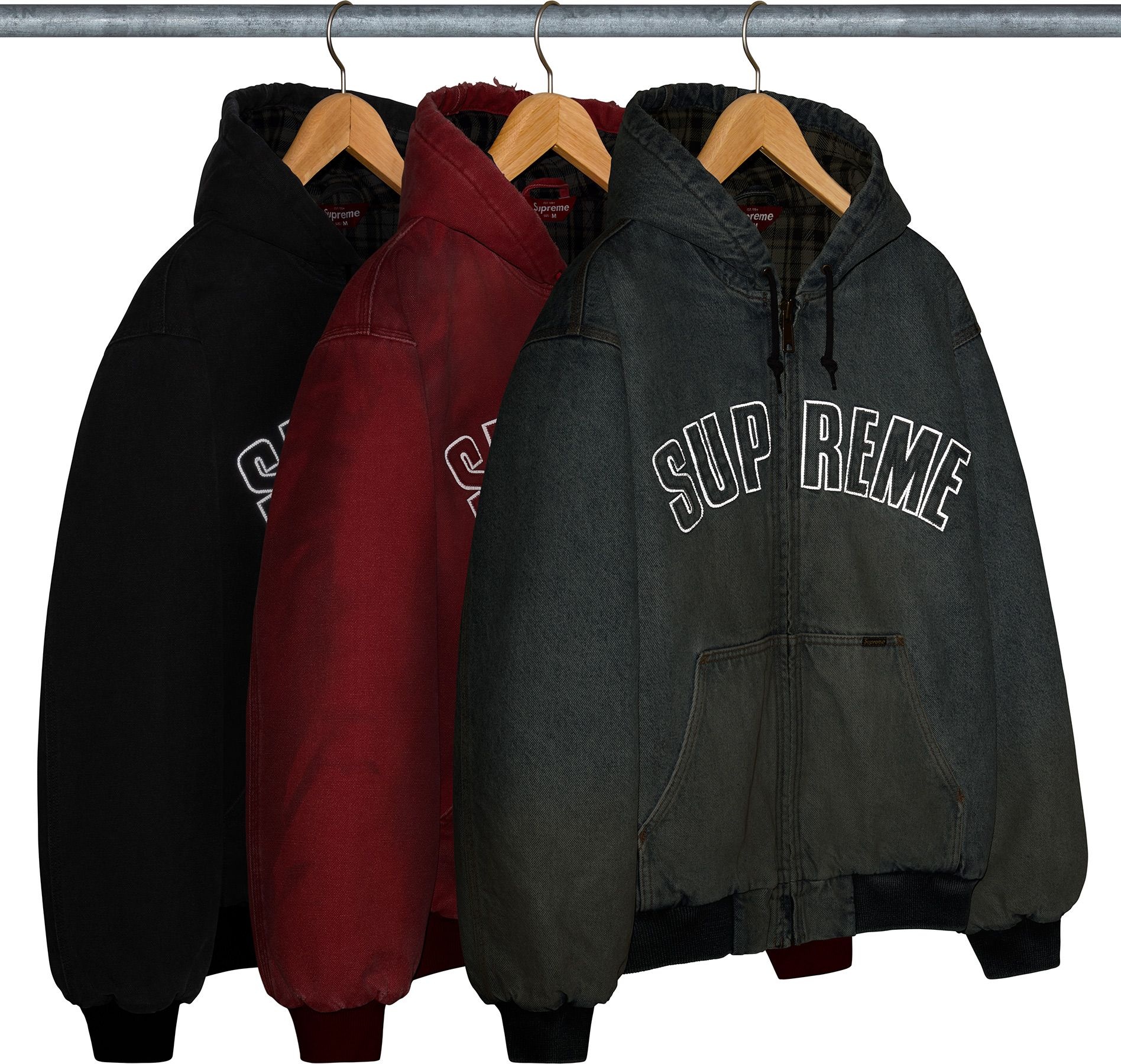 Reflective Arc Hooded Work Jacket view 2